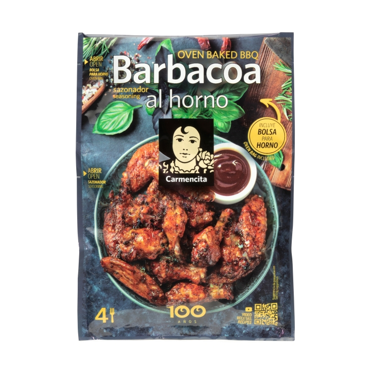 sazonador barbacoa al horno, 57g