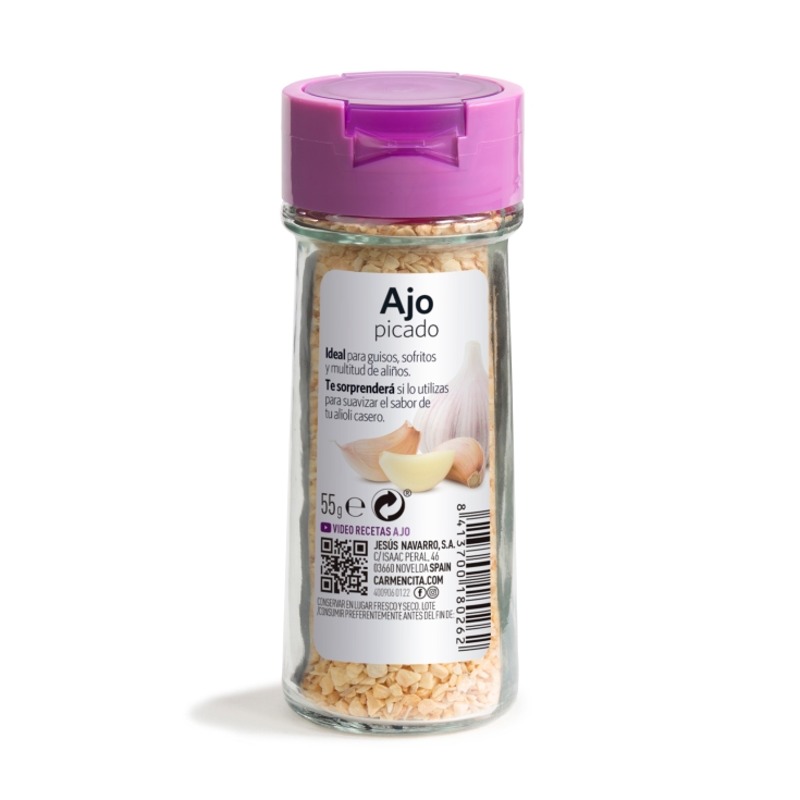 ajo picado, 55g