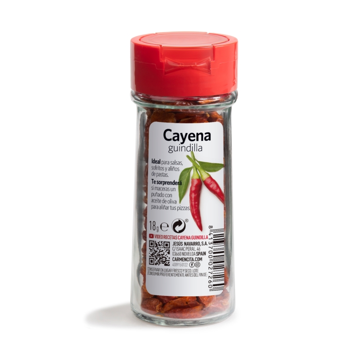 cayena guindilla, 18g