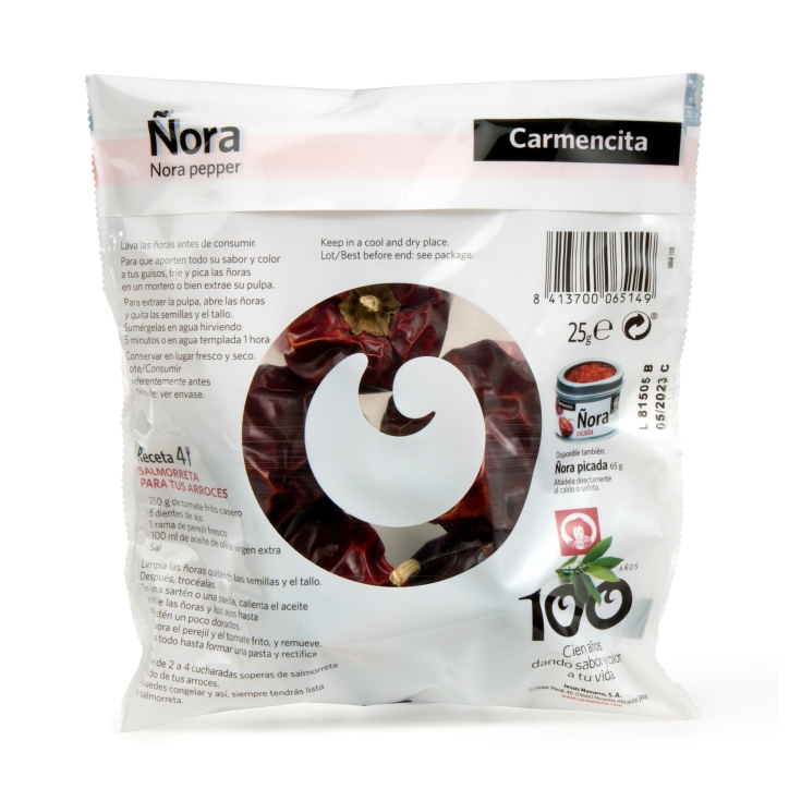 ñoras, 25g