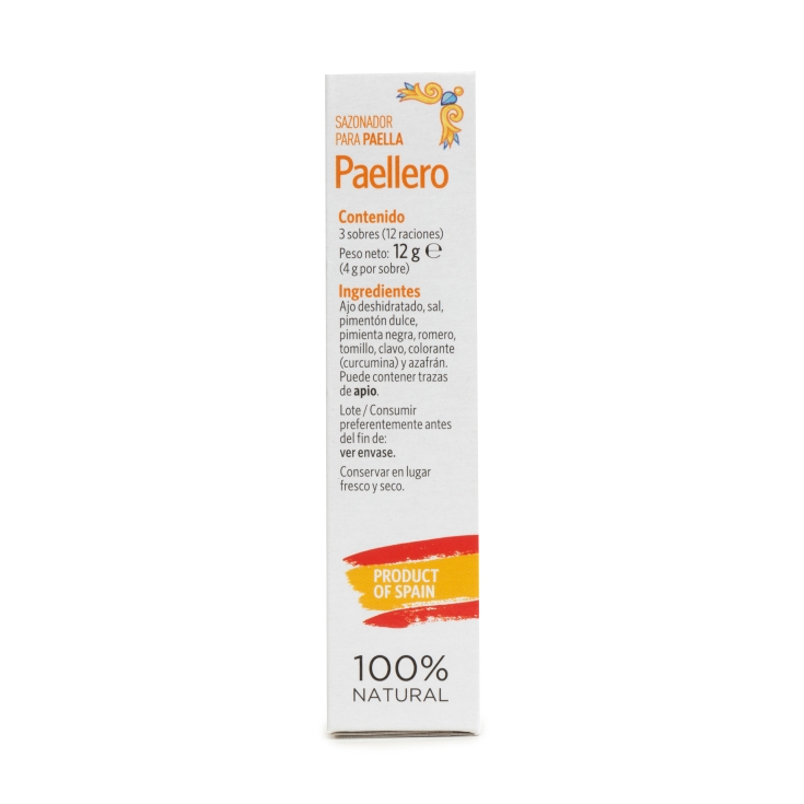 paellero valenciana 3ud, 12g