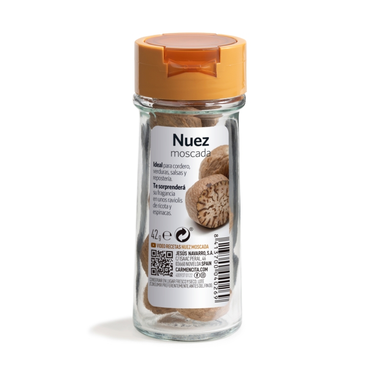 nuez moscada pieza, 38g