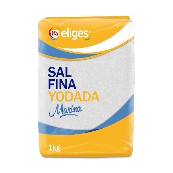 sal fina yodada, 1kg