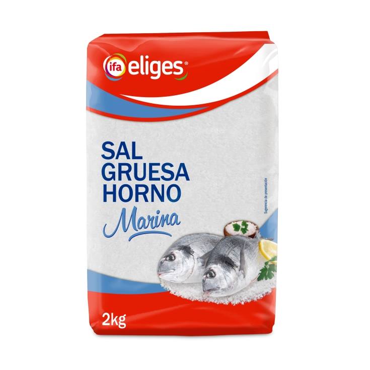 sal gruesa para hornear, 2kg