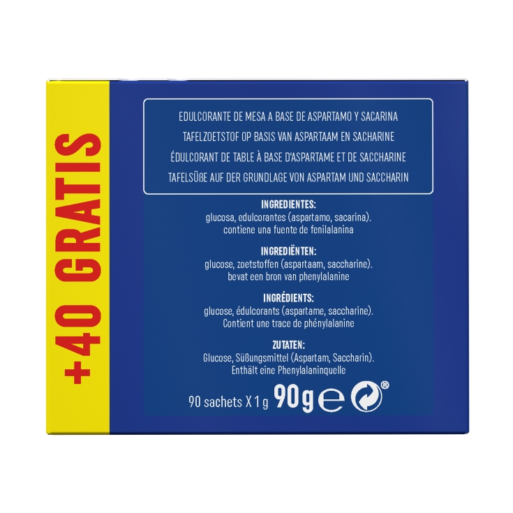 edulcorante granulado sobre, 50+40 ud