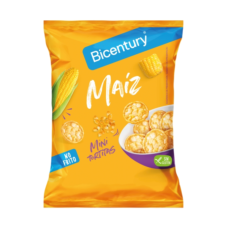 mini tortitas maíz, 65g