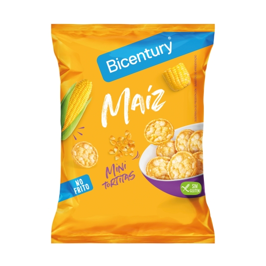 mini tortitas maíz, 65g
