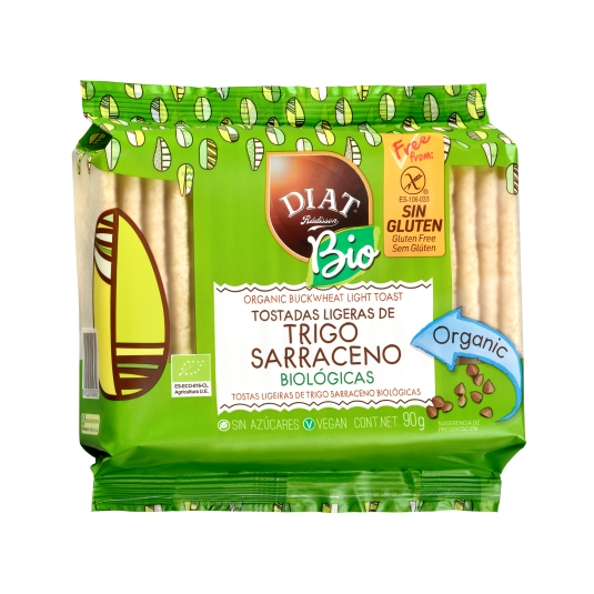 tostadas trigo sarraceno biológicas, 90g