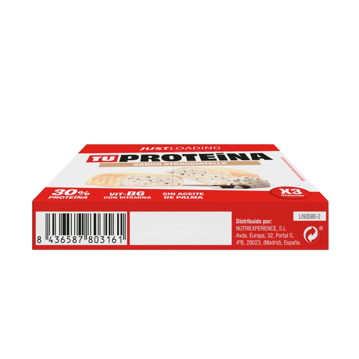 barrita proteica stracciattella 30g, pk-3