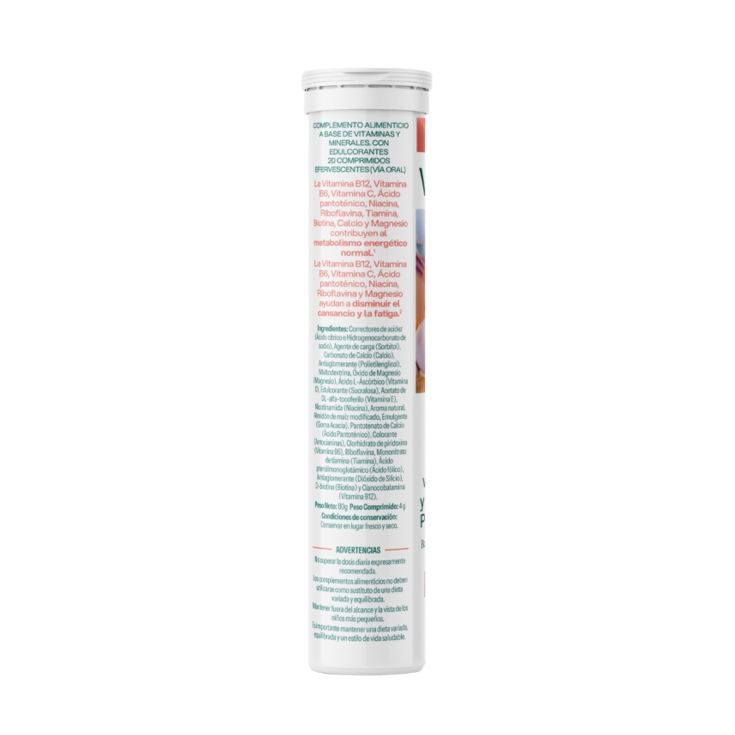 multivitamínico y minerales, 20cap