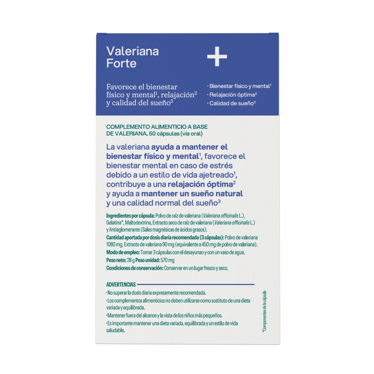 valeriana forte, 50cap