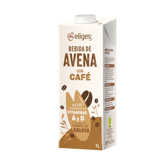 bebida avena con café, 1l