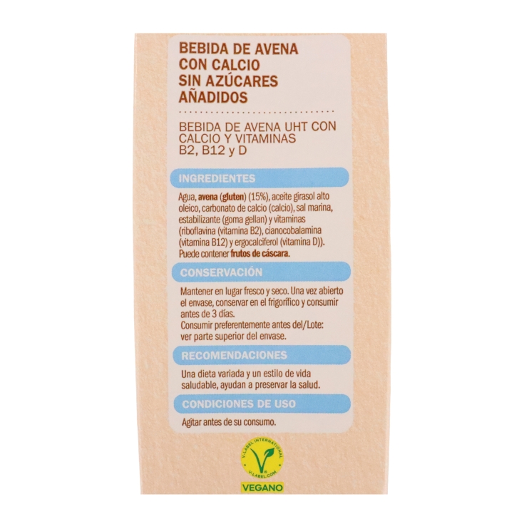 bebida avena, 1l