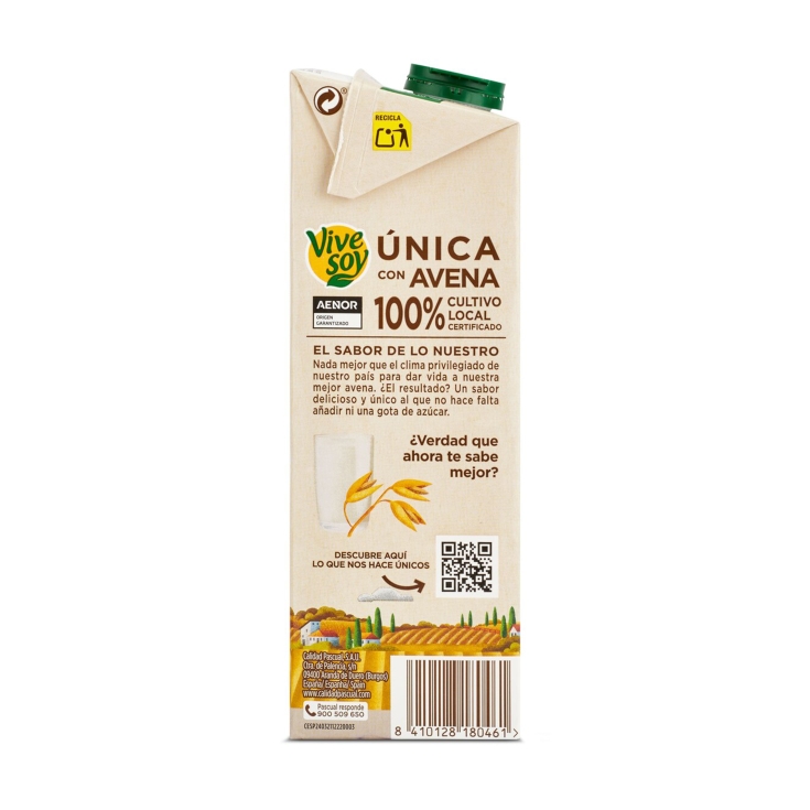 bebida avena, 1l