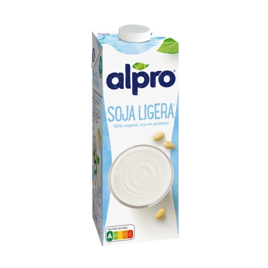 bebida soja ligera, 1l