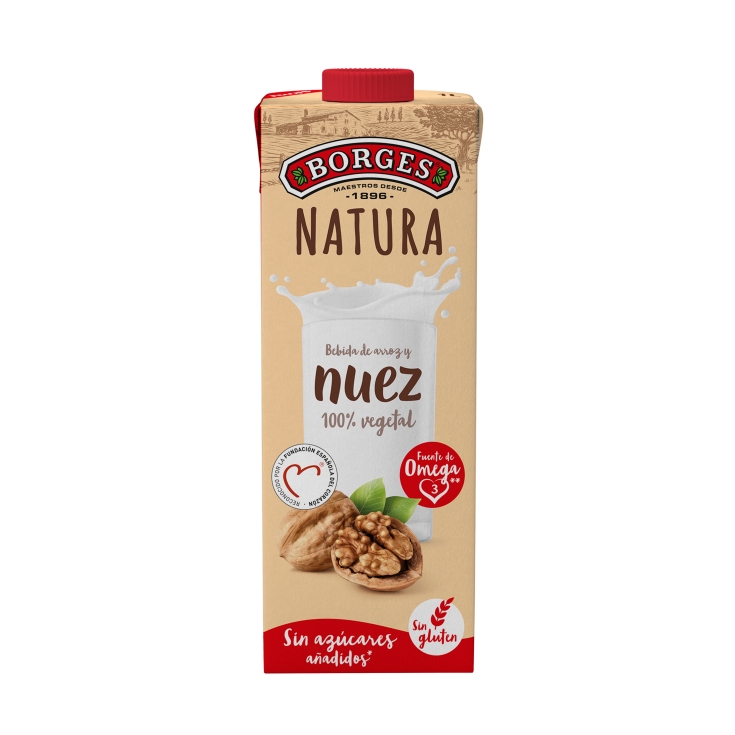 bebida nuez 100% vegetal, 1l