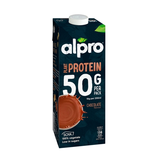 bebida soja proteínas chocolate, 750ml