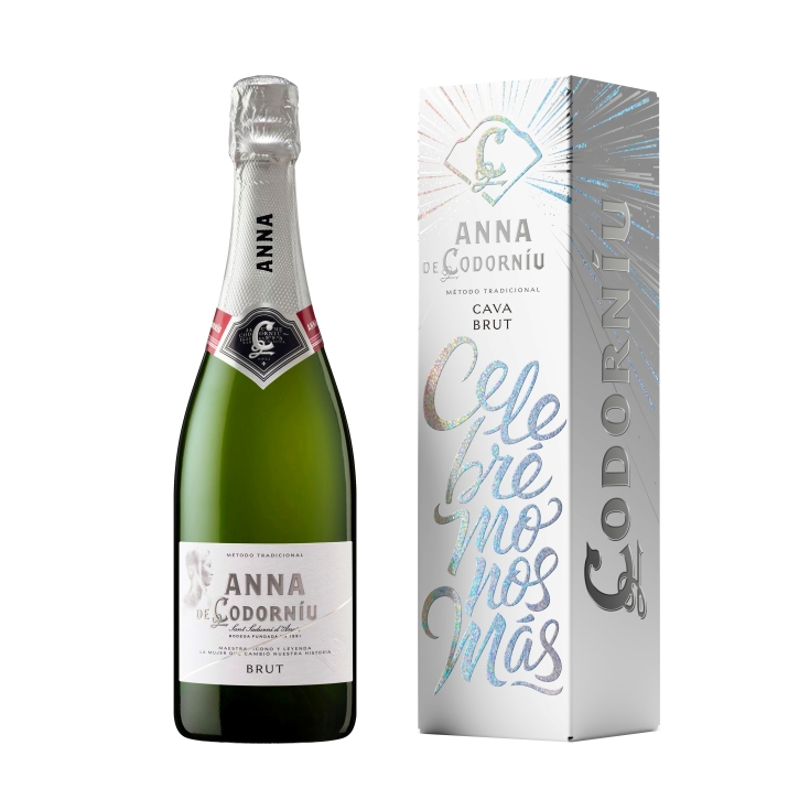 cava brut anna celebremos más, 750ml