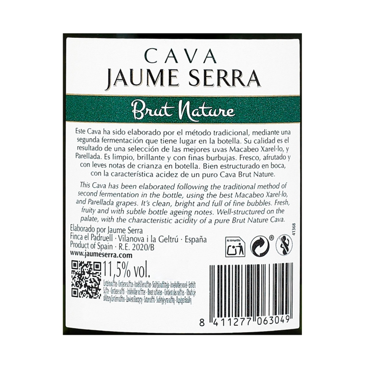 cava brut nature, 200ml