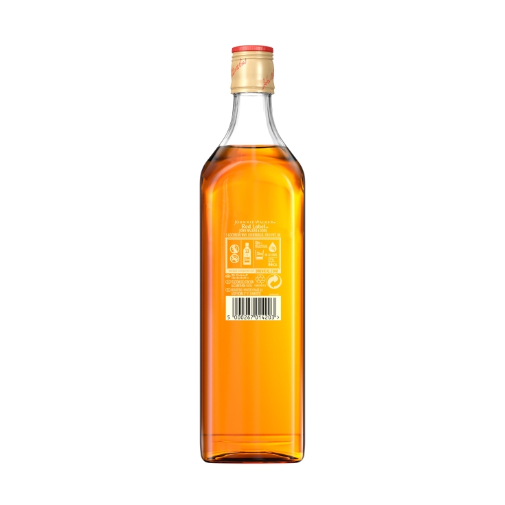 whisky escocés red label, 700ml