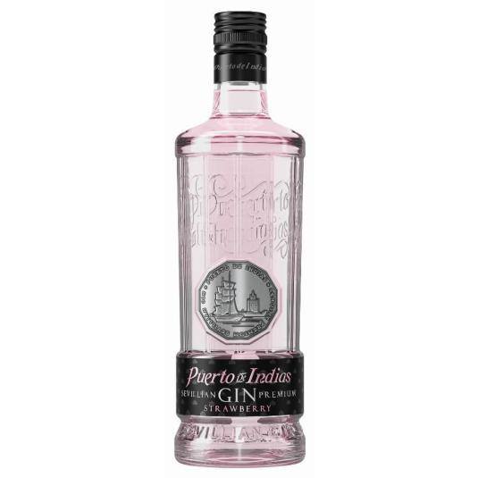 ginebra strawberry, 700ml