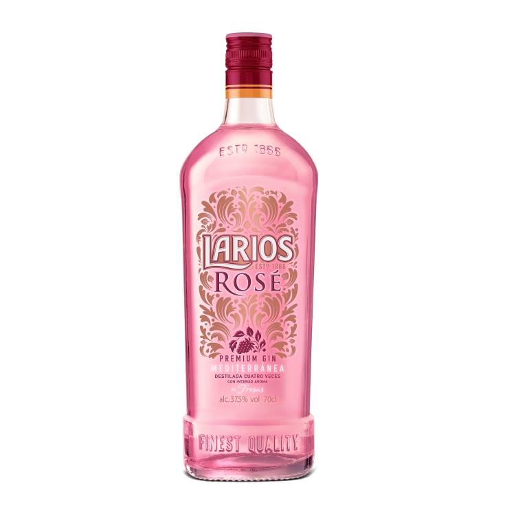 ginebra rose, 700ml