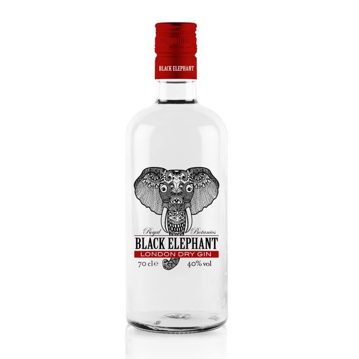 ginebra london black, 700ml