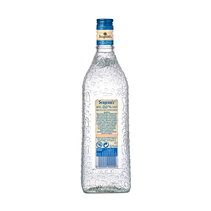 ginebra 0,0 alcohol, 700ml