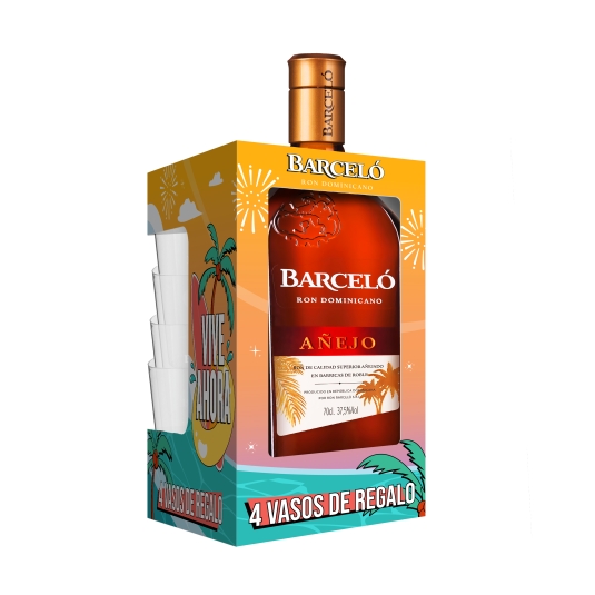 ron añejo +regalo, 700ml