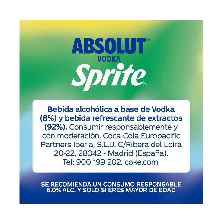 vodka sprite lata, 250ml