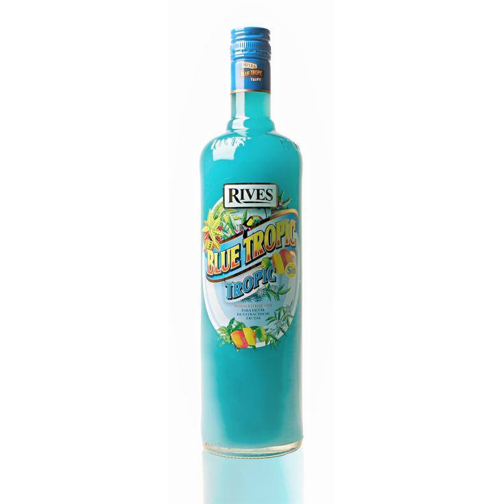 bebida blue tropic, 1l
