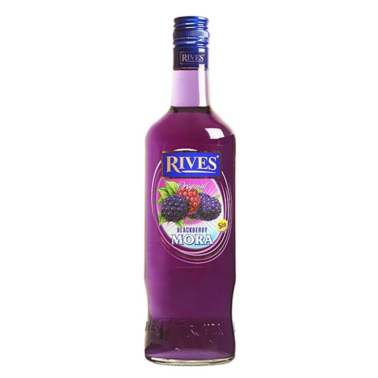 licor mora sin, 700ml