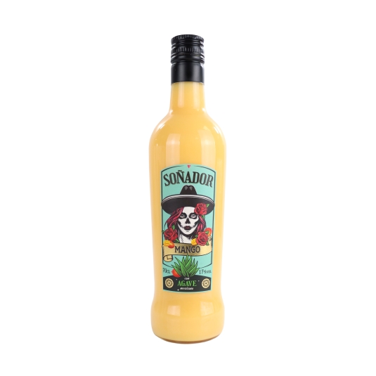 licor crema de mango agave, 700ml