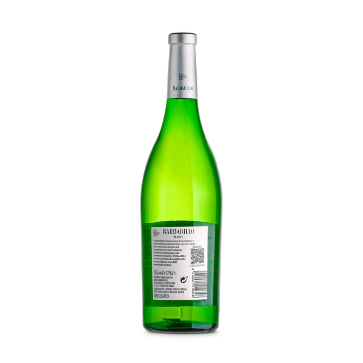 vino blanco de albariza, 750ml