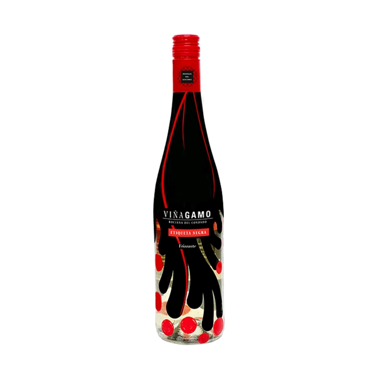 vino frizzante etiqueta negra, 750ml