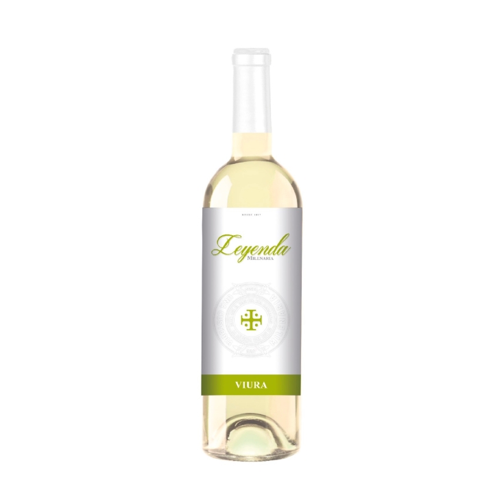 vino blanco viura, 750ml