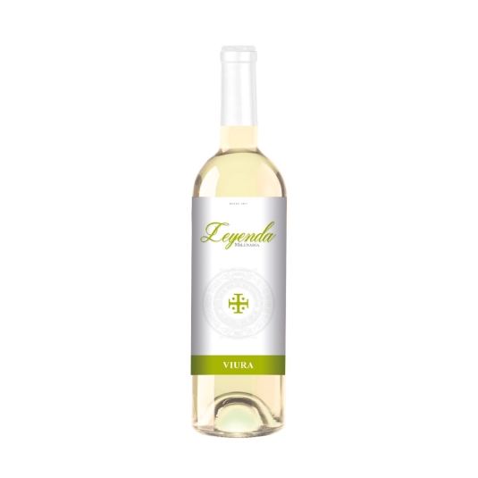 vino blanco viura, 750ml