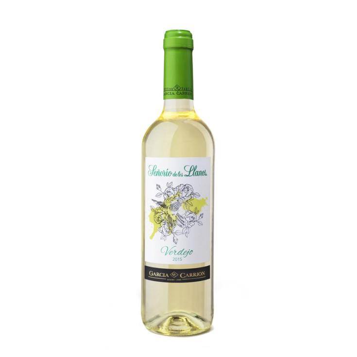 vino blanco verdejo, 750ml