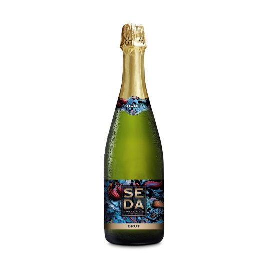 vino espumoso brut, 750ml