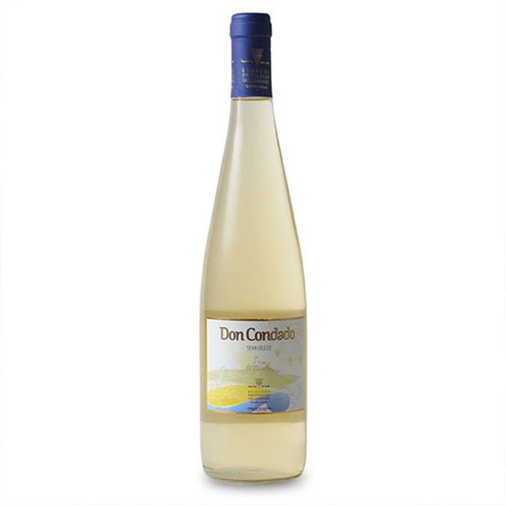 vino d.o. condado blanco semidulce, 750ml