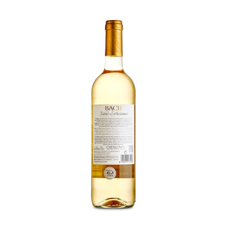 vino blanco semidulce extrísimo, 750ml