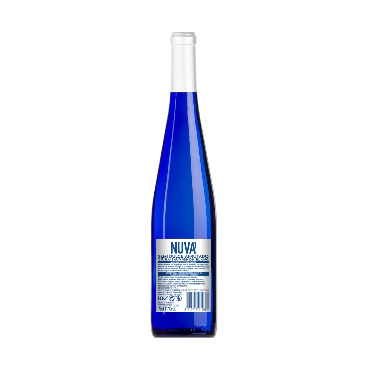 vino blanco viura-sauvignon semi dulce, 750ml