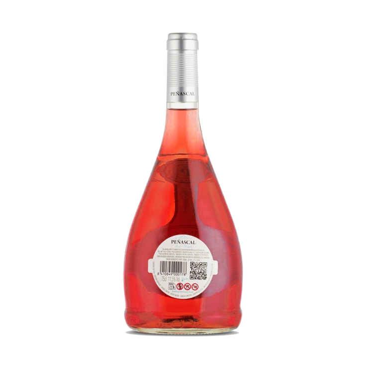 vino aguja natural rosado, 750ml