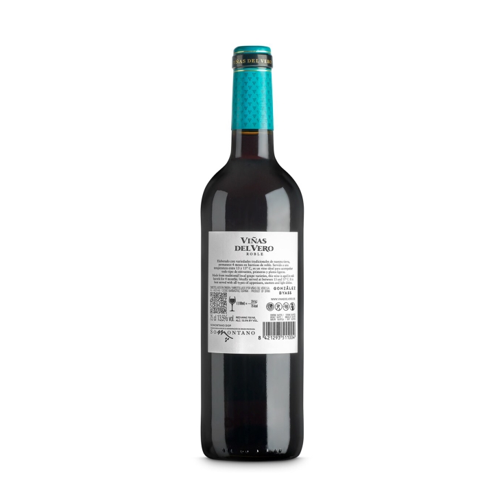 vino d.o. somontano tinto roble, 750ml
