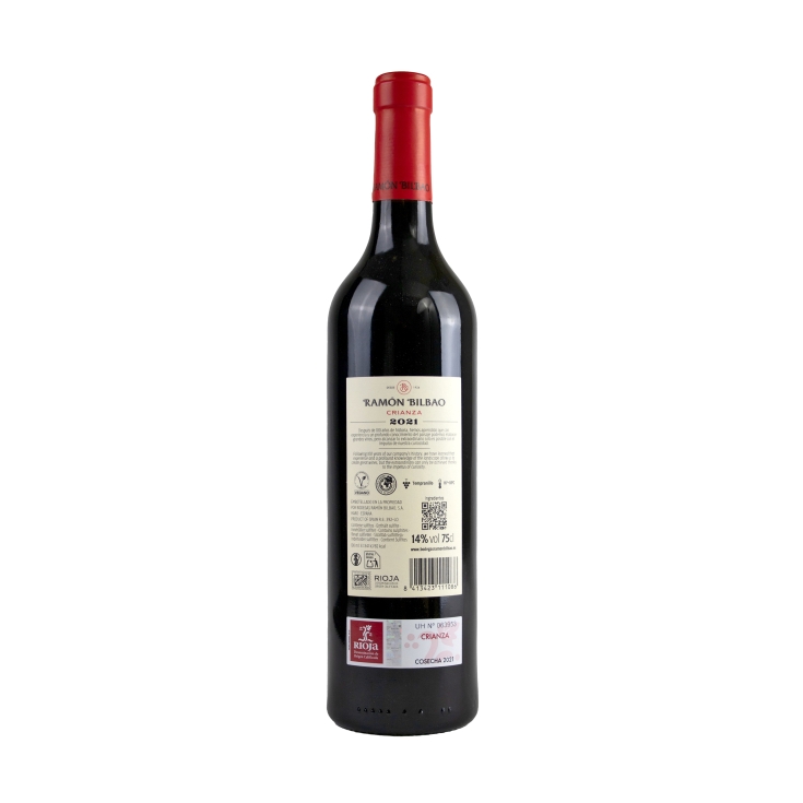 vino d.o. rioja tinto crianza, 750ml