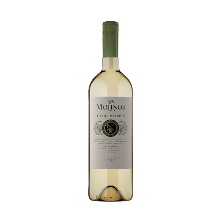 vino blanco verdejo valdepeñas, 750ml