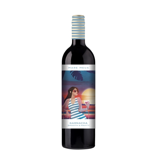 vino tinto garnacha, 750ml