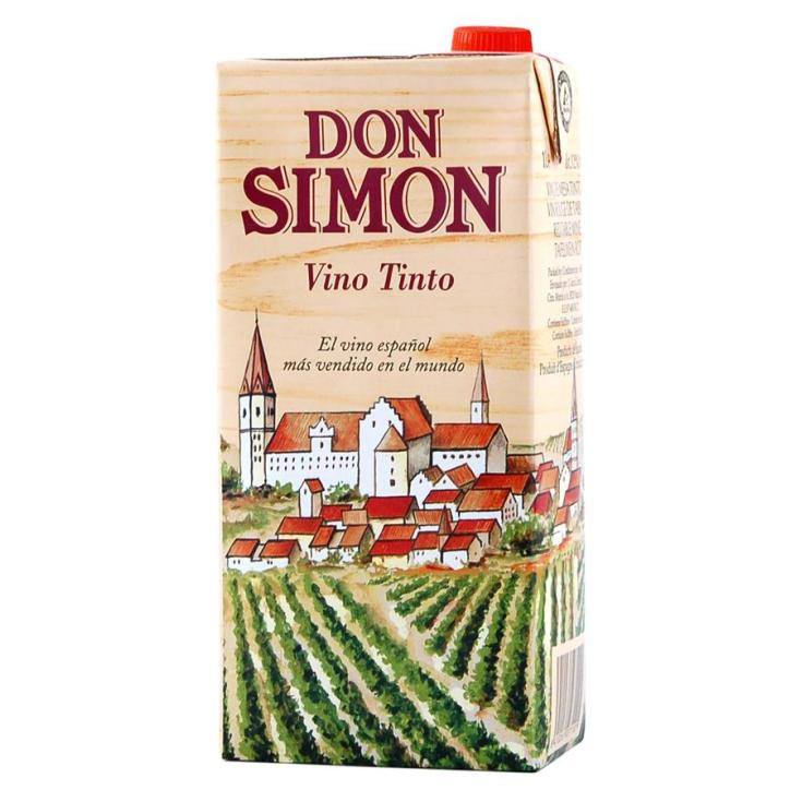 vino tinto brik, 1l