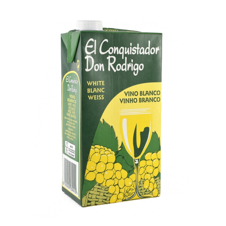 vino blanco brik, 1l
