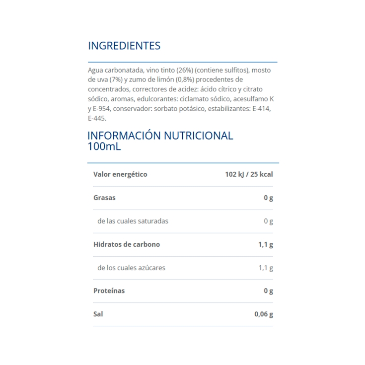 tinto verano limón lata, 330ml